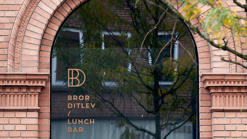 Bror Ditlev café i Kolding facade